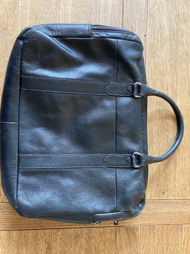 Leather briefcase men - leather,