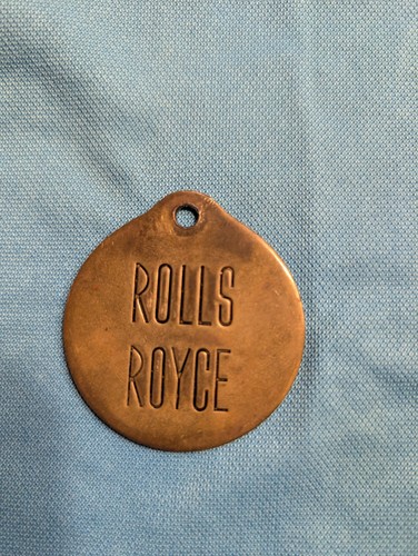 Vintage brass rolls royce - vintage,