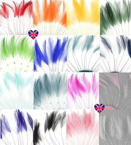 Stripped hackle eyelash - hackle,