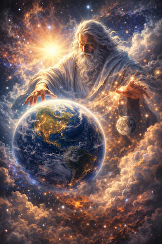 Genesis creation wall - creation,