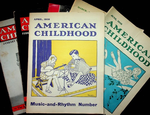 American childhood magazine - childhood,