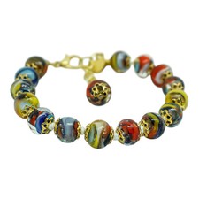 Murano Glass Bracelet Multi