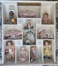 Porcelain  Dolls The Ashton-Drake Miniature Collection box H-21 "-53 cm dolls 9"