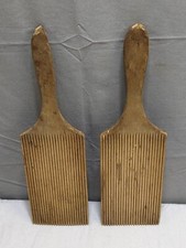 Vtg Rustic Primitive 2 Butter
