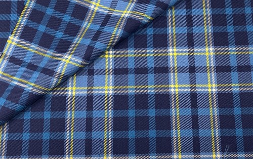 Tartan fabric 13oz 100 pure - fabric,