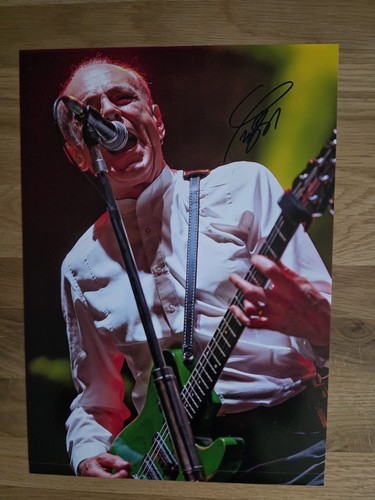 Francis rossi hand signed - rossi, a4