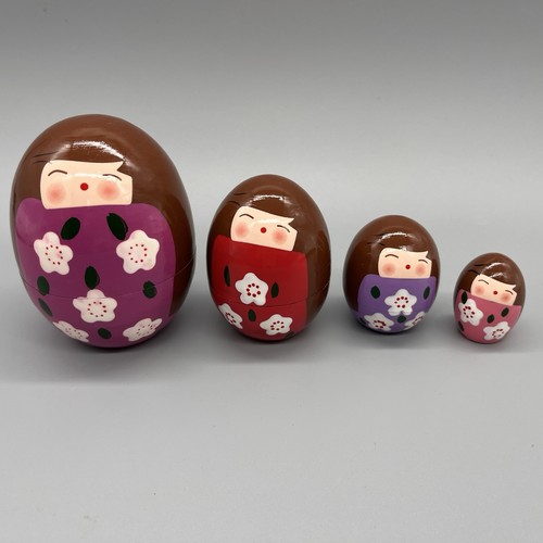 Japanese wooden painted - japanese,