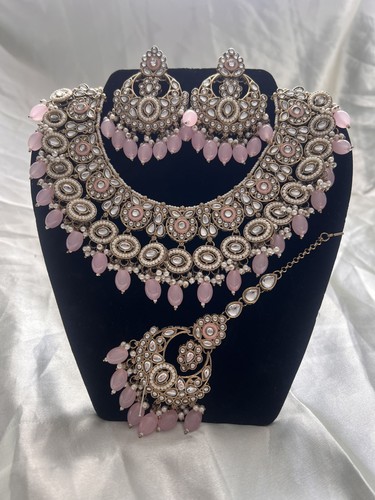 Pink indian bollywood bridal - pink,