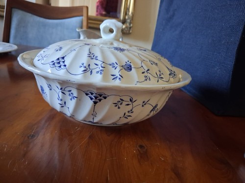 Vintage blue white myott - vintage,