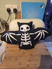 New Handmade Bat Skeleton Cushion