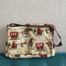 Rare Cath Kidston Cowboy Western Baby Changing Cross Body Messenger Bag Mat 