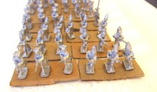50 Warrior Wargames 15 mm Jacobites War Government Red Coats Soldiers unpainted