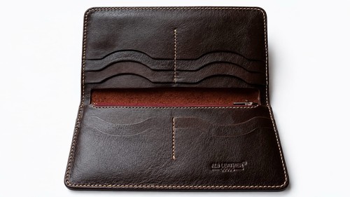 Men dark brown - brown, real