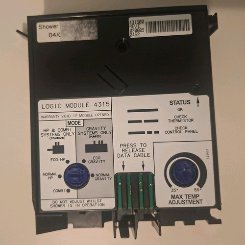 Aqualisa logic module 4315 pcb - 4315,