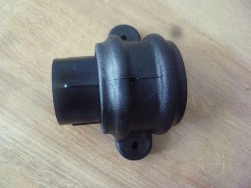Cast iron effect 68mm downpipe - iron,