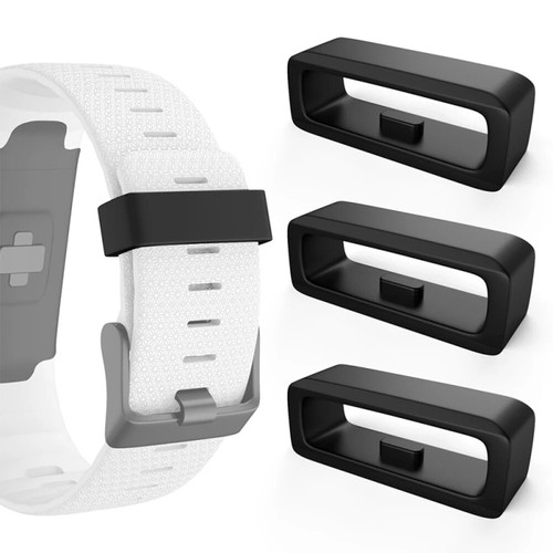 Silicone watch band keeper - silicone,