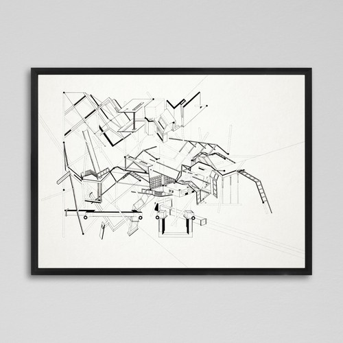 Architectural drawing - a3,