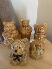🧸VINTAGE :  SET OF 5 BEAR