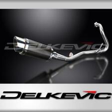 YAMAHA YZF-R125 2008-2013 FULL EXHAUST SYSTEM 200mm CARBON ROUND SILENCER