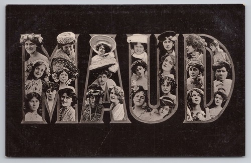 Postcard antique maud - postcard,