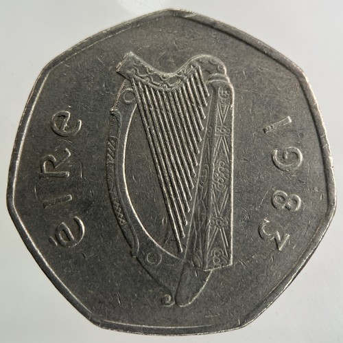 1983 irish ireland - irish, 50p