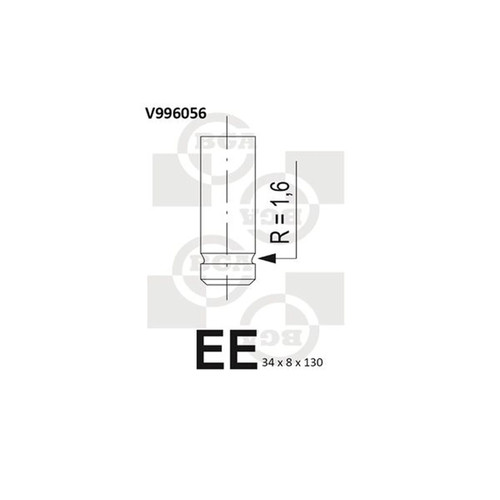 Bga engine exhaust valve - engine,