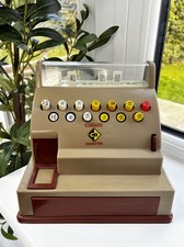 Vintage 1960s 1970s Retro Casdon Luxury Toy Cash Register -  Working Order