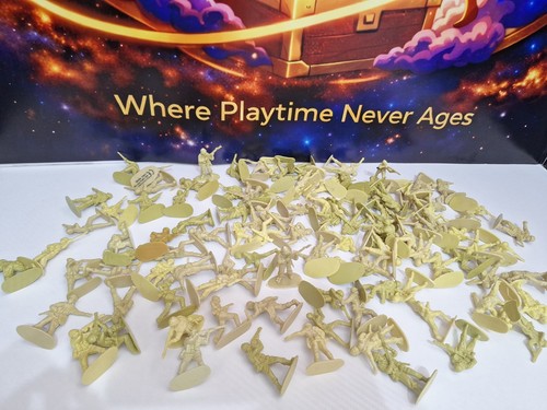 Job lot plastic army soldiers