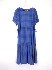 Toast Dress Size 14 Navy Blue