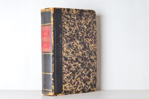 Antique leather bound pictures - bound,