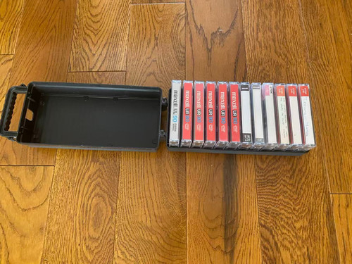 Box audio cassette - a,