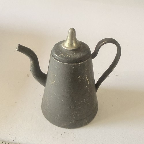 Miniature coffee pot - miniature, metal