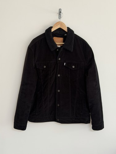 Levi sherpa trucker black - levi’s,