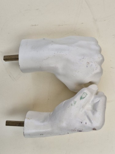 Pair male clenched fists - pair,