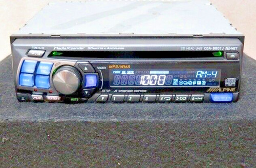 Alpine cda 9807 car - cda-9807,