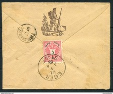 1888 Austria Eger Stadt cover