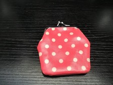 Cath Kidston Original Cath Kids Pink and White Spots Coin Purse