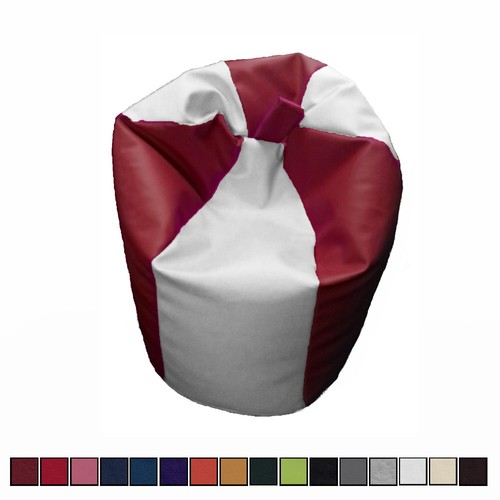 Faux leather bean bag - faux, seat