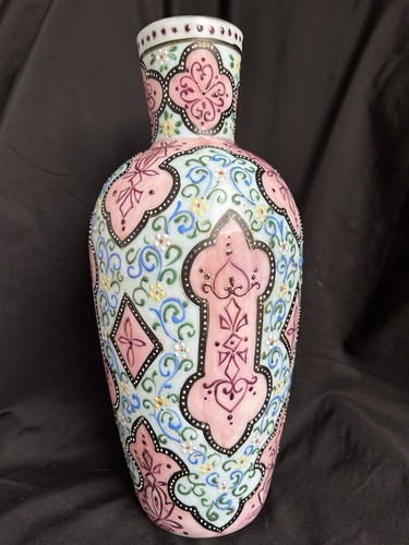 Antique bohemian enamel - bohemian,