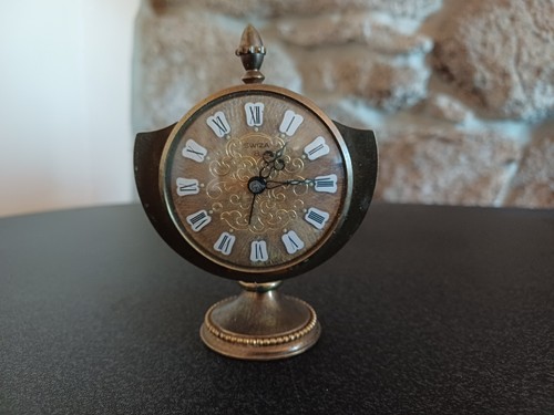 Rare swiza small table alarm - small,