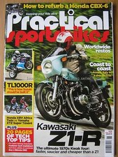 Practical Sportsbikes July 2016 TL1000R Kawasaki Z1-R Honda Africa XRV Twin