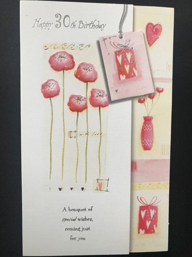 30th birthday card women - 30th, card,