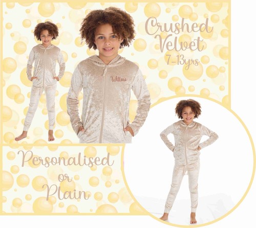 Personalised girls velour - personalised,