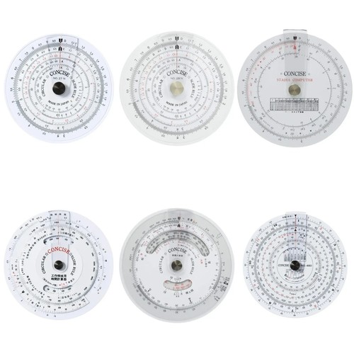 Concise circular slide rule - concise,