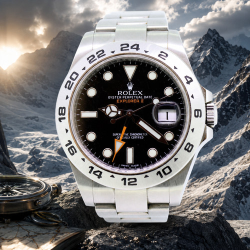 Rolex explorer black dial - ii,