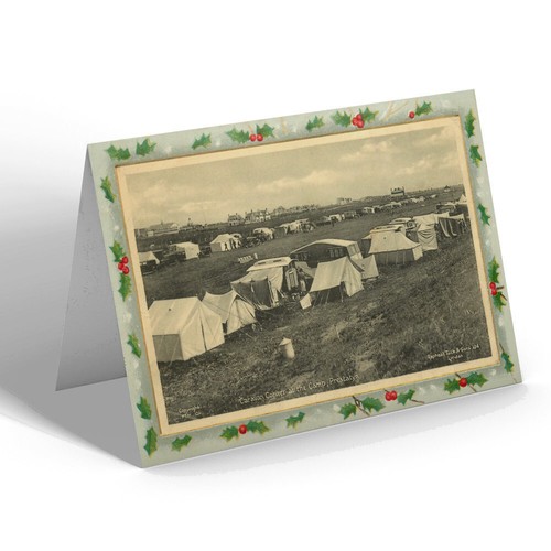 Xmas notelet vintage wales - notelet,