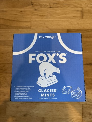 Fox glacier fruits 200g x12 - fox's,