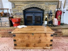 Old Antique Pine Chest