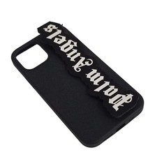 PALM ANGELS Black Phone Cases Pa Logo Lettering iPhone 12 Pro Case NEW RRP 100