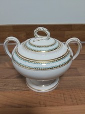 Antique Gilded Lidded Sugar
